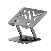 360° Rotating Adjustable Aluminum Laptop & Tablet Stand for Desktop – view 1