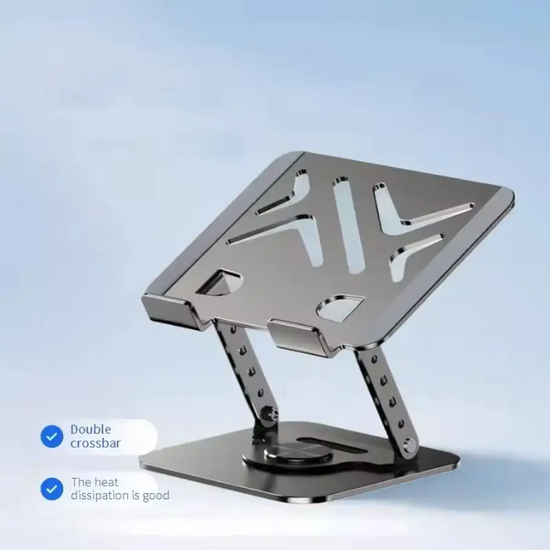 360° Rotating Adjustable Aluminum Laptop & Tablet Stand for Desktop – view 6