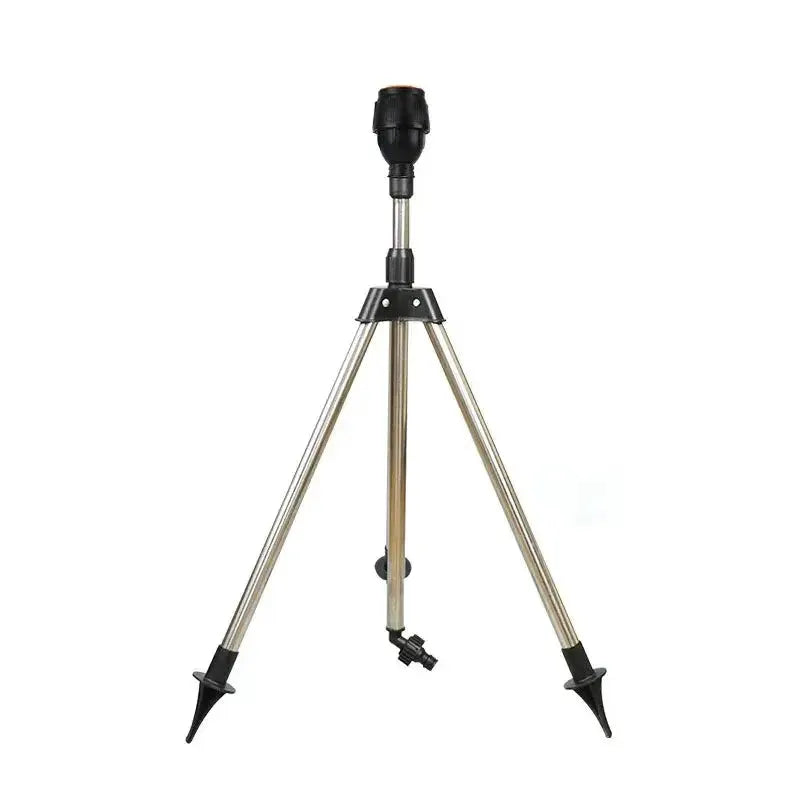 360° Rotating Garden Sprinkler with Tripod Irrigation Stand – view 1