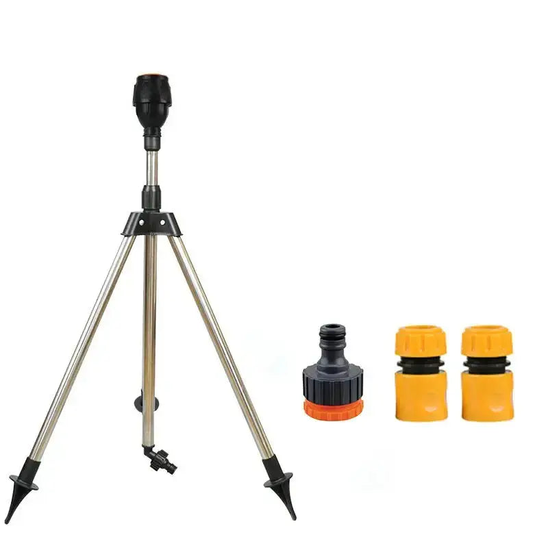 360° Rotating Garden Sprinkler with Tripod Irrigation Stand – view 10
