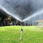 360° Rotating Garden Sprinkler with Tripod Irrigation Stand – view 3