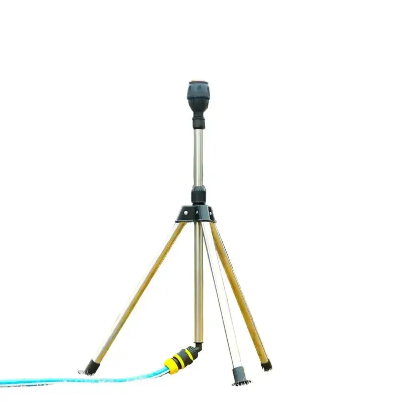 360° Rotating Garden Sprinkler with Tripod Irrigation Stand – view 7