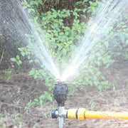360° Rotating Garden Sprinkler with Tripod Irrigation Stand – view 8