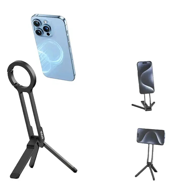 360° Rotating Tripod Mount for MagSafe – Adjustable Phone Stand – view 4