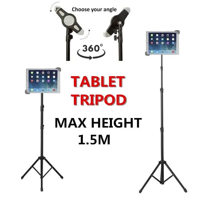 Tablet iPad Floor Stand Adjustable Holder For 10.2 10.9 11 12 inch – view 2