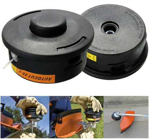 Auto Cut 25-2 Nylon Line Whipper Snipper Bump Trimmer Head For STIHL FS44 FS55 – view 1