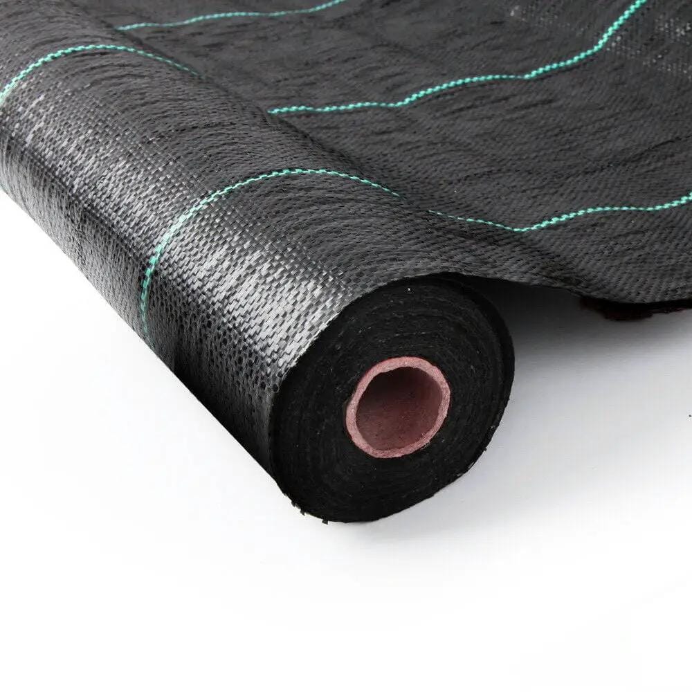Weedmat - 2M x 50M Weed Control Mat Woven Gardening Plant Landscape – view 1