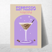 Blank Wall Print Shop Print Material Espresso Martini Espresso Martini