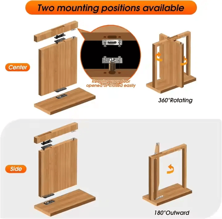 Hidden Door Hinge Heavy Duty Door Hinge Pivot Hinge – view 5
