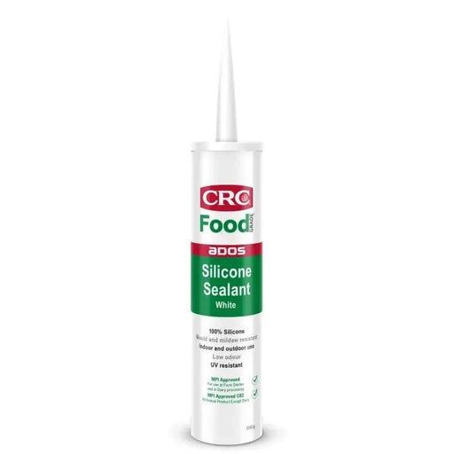 Wholesale CRC ADOS Food Grade Silicone Sealant White 300g (Pack of 6)