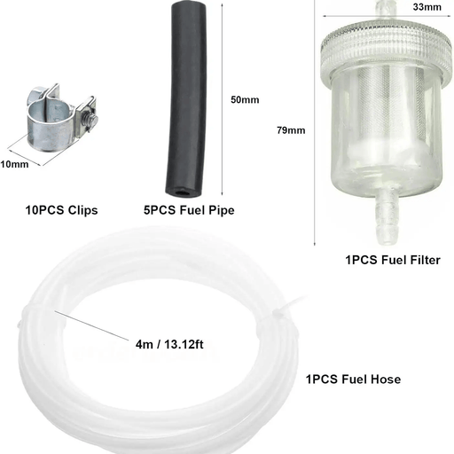 Car Air Parking Heater Tube Replacement Fuel Pipe Line Hose Clip Oil Fuel Filter – view 2