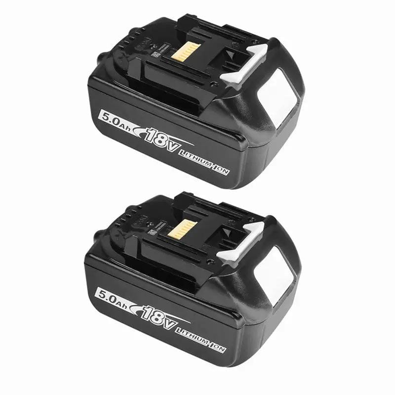 salelink.co.nz Unbranded 2PCS For Makita 18V 5.0Ah 5000mAh Battery 2 Pack Makita 18V 5.0Ah Replacement Battery BL1830