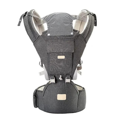 Infant Baby Carrier With Hip Seat Stool Backpack – view 1