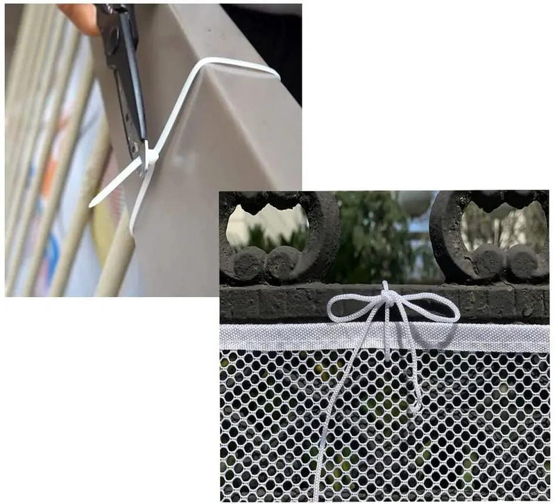 salelink.co.nz Unbranded Child Safety Net Coffee 2mx78cm Child Safety Net Coffee 2mx78cm | Action Outdoors NZ