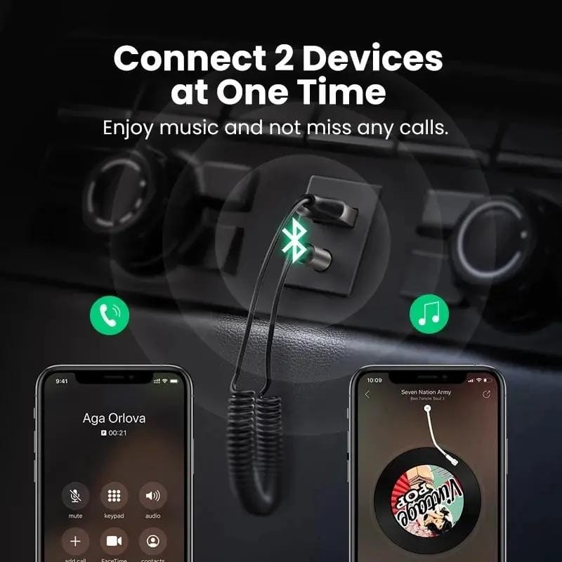 salelink.co.nz UGREEN UGREEN Car Bluetooth Receiver UGREEN Car Bluetooth Receiver | Action Outdoors NZ