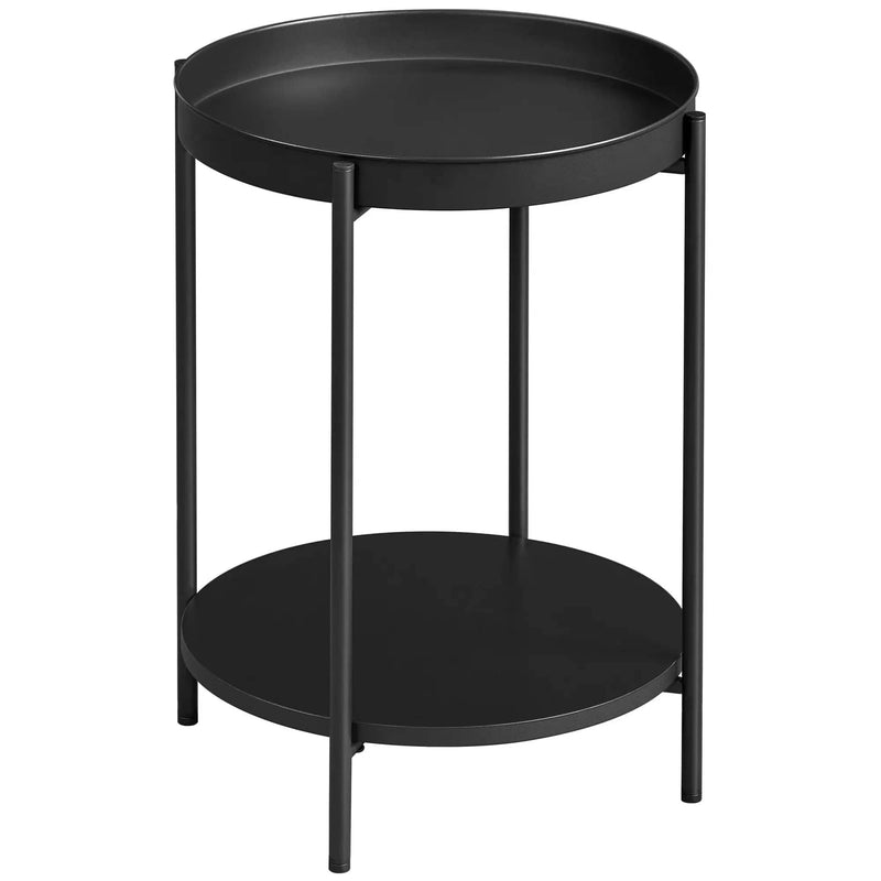 The Shopsite bedside table VASAGLE Bed Side Tables End Table Black VASAGLE Bed Side Tables End Table Black