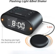 salelink.co.nz Unbranded Super Loud Alarm Clock with Bed Shaker Super Loud Alarm Clock with Bed Shaker | Action Outdoors NZ