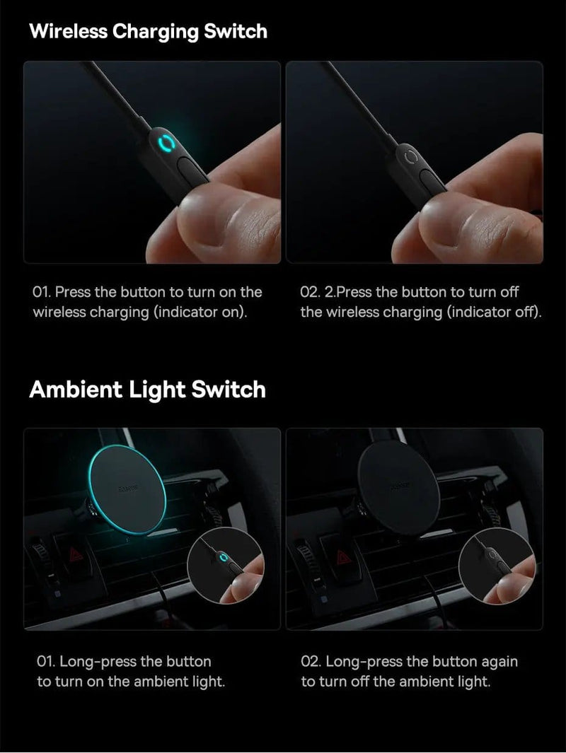 salelink.co.nz Unbranded Wireless Fast Car Charger for iPhone Wireless Fast Car Charger for iPhone | Action Outdoors NZ