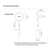 salelink.co.nz Unbranded Wireless Fast Car Charger for iPhone Wireless Fast Car Charger for iPhone | Action Outdoors NZ