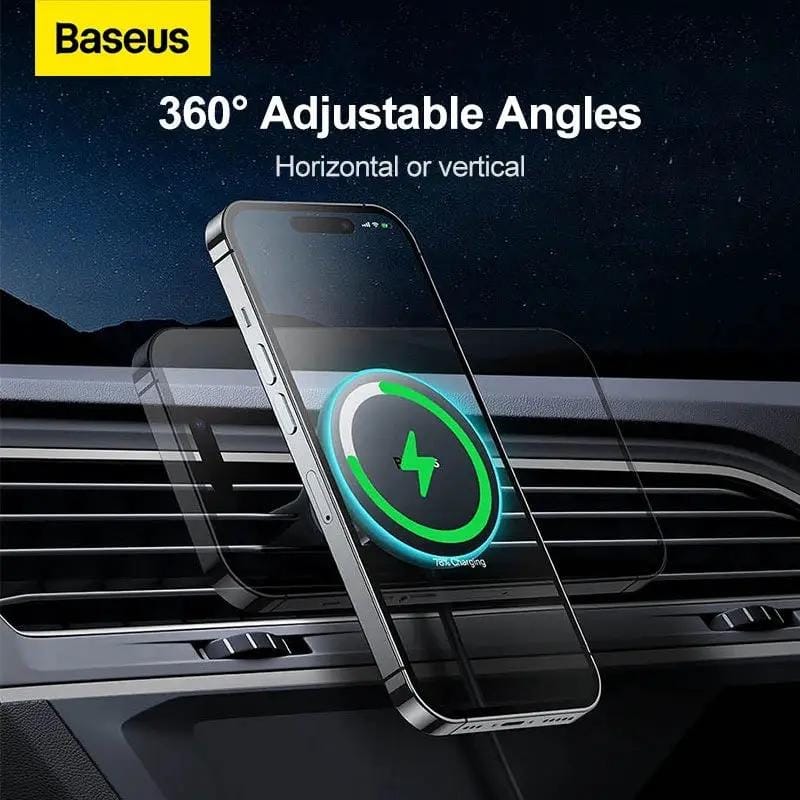 salelink.co.nz Baseus 40W Car Magnetic Wireless Charger 40W Car Magnetic Wireless Charger | Action Outdoors NZ