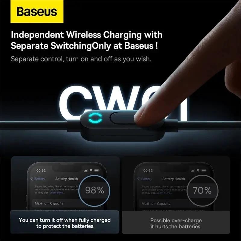 salelink.co.nz Baseus 40W Car Magnetic Wireless Charger 40W Car Magnetic Wireless Charger | Action Outdoors NZ