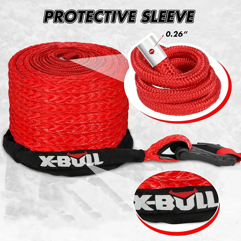 X-BULL Synthetic Winch Rope Cable Line 25M 32000LBS – view 2