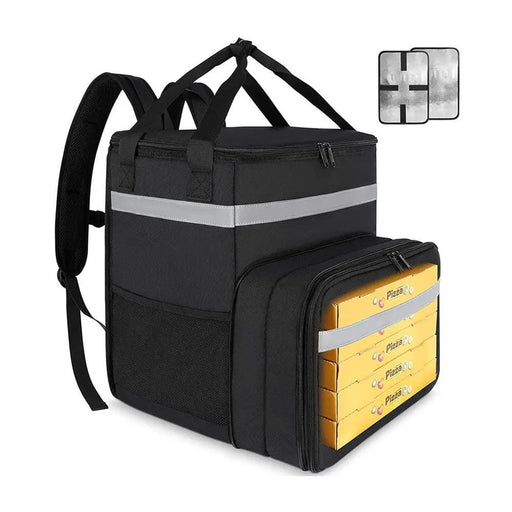 Food Delivery Backpack, Expandable Insulated Hot Pizza Bags – view 1
