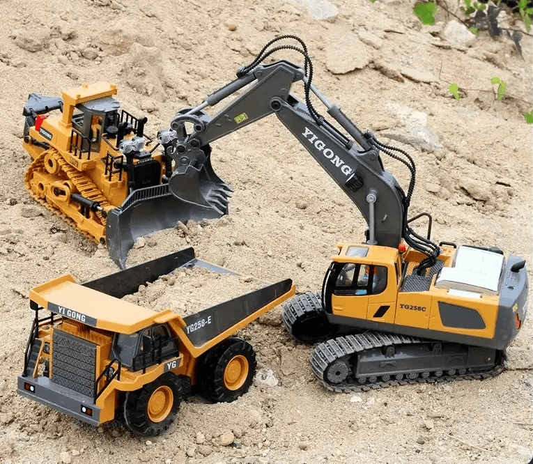 Remote Control Engineering Vehicles Series - 1:24 DUMP TRUCK 9 Channels 2.4G – view 3