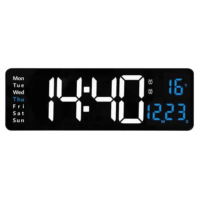 salelink.co.nz Unbranded 38.7cm Digital Wall Clock 38.7cm Digital Wall Clock (GZJ2492) | Action Outdoors NZ