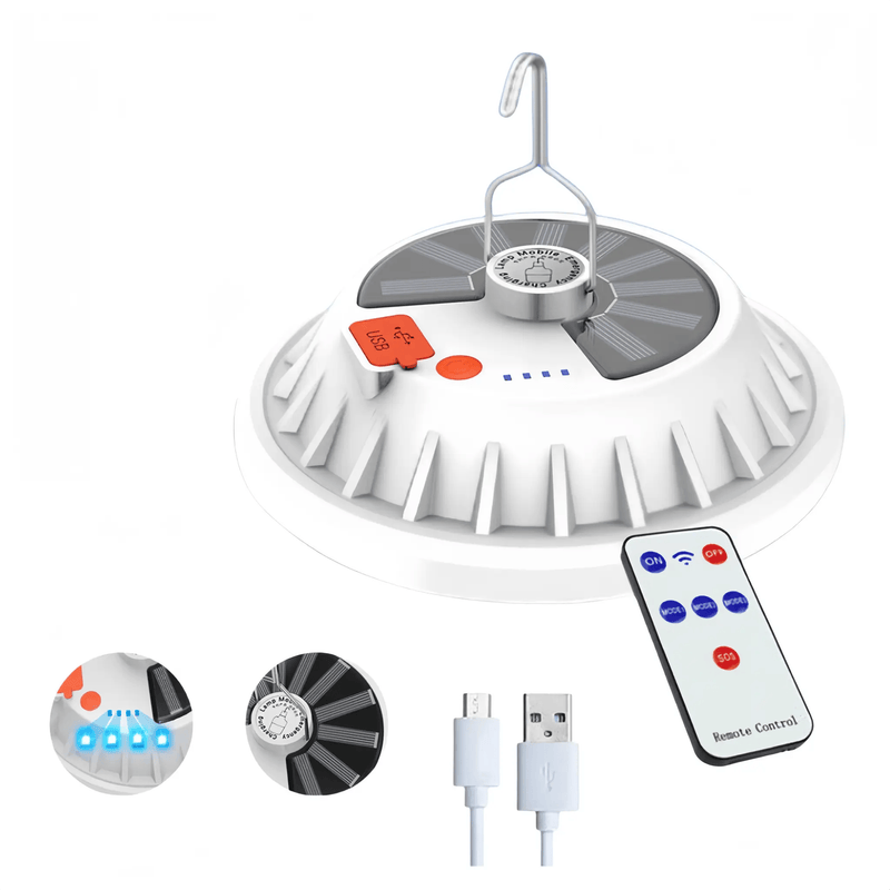 salelink.co.nz Unbranded Solar Camping Light Solar Camping Light | Action Outdoors NZ