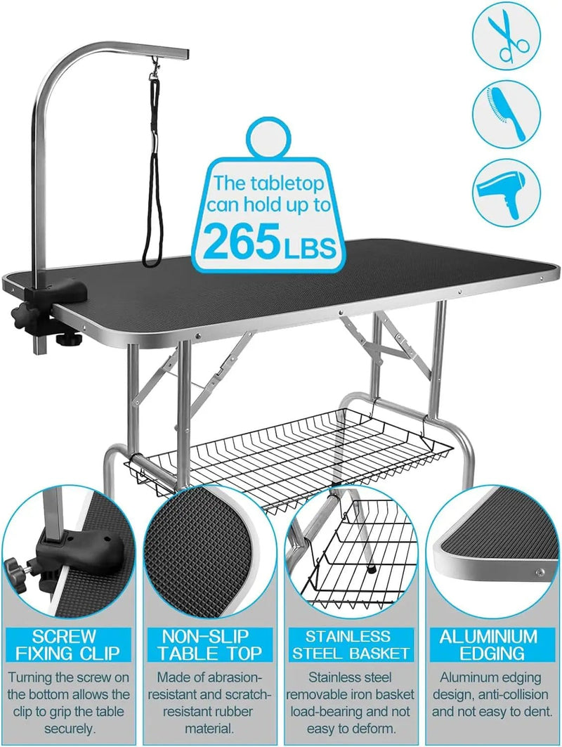 salelink.co.nz Unbranded Large Dog Grooming Table Large Dog Grooming Table | Action Outdoors NZ