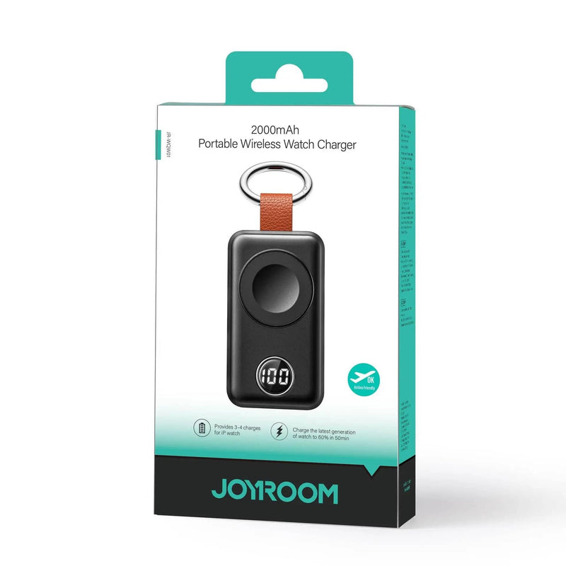 JOYROOM 2000mAh Wireless Charger For Apple Watch Black – view 1