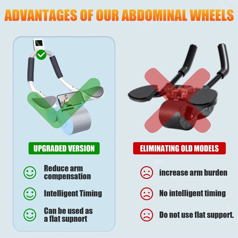 salelink.co.nz Unbranded Abdominal Wheel with Timer Abdominal Wheel with Timer | Action Outdoors NZ