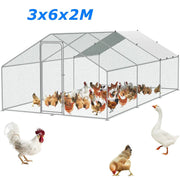 salelink.co.nz Unbranded Chicken Coop Run 3x6x2M Chicken Coop Run 3x6x2M | Action Outdoors NZ