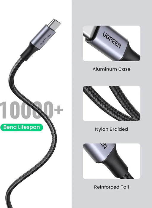 salelink.co.nz Unbranded UGREEN USB to Type C Cable 2M UGREEN USB to Type C Cable 2M | Action Outdoors NZ