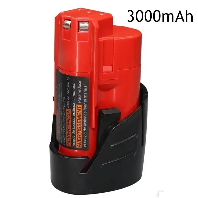 salelink.co.nz Unbranded For Milwaukee M12 Battery 3000mAh For Milwaukee M12 Battery 3000mAh | Action Outdoors NZ