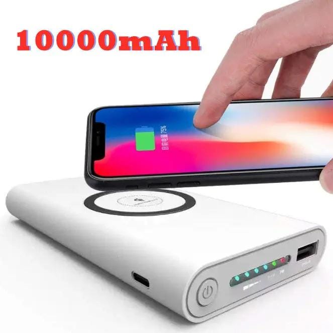 salelink.co.nz Unbranded 10000mah Wireless Charging Power Bank 10000mah Wireless Charging Power Bank | Action Outdoors NZ