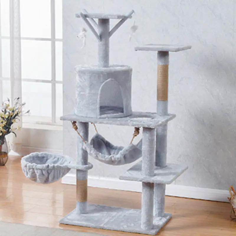 dealonline.co.nz dealonline.co.nz Cat Tree Scratching Post with Mouse 125CM Cat Tree Scratching Post with Mouse 125CM