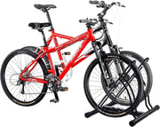 salelink.co.nz Unbranded 2 Bike Floor Type Parking Rack Stand 2 Bike Floor Type Parking Rack Stand Heavy Duty
