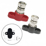 12V 3/8" Single Stud Bus Bar M10 Insulated Battery Post Junction Block – view 3