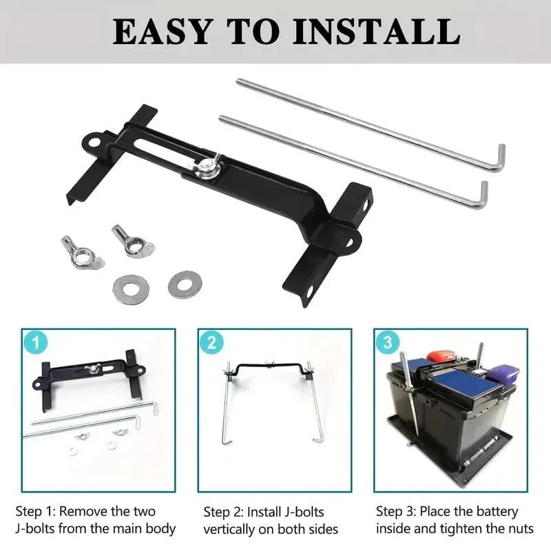 Adjustable Battery Holder Stabilizer Mount – view 2
