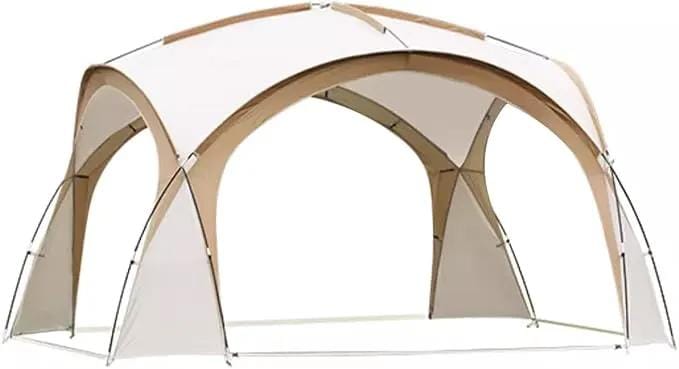 ECOTREK Canopy Dome Canopy Gazebo Tent – 4.2 × 4.2 × 2.3m LCF28517 Dome Canopy Gazebo Tent – 4.2 × 4.2 × 2.3m LCF28517