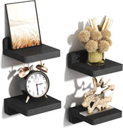 Mini Floating Shelves Wall Mounted Set of 4 – view 8