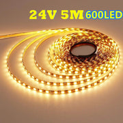 salelink.co.nz Unbranded 2835 24V 5M LED Strip Light Warm White 600LED 24V LED Strip Light 5M Warm White 600 LEDs SMD2835