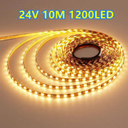 salelink.co.nz Unbranded 2835 24V 10M LED Strip Light Warm White 1200LED Warm White 24V LED Strip Light 10m 1200 LED 2835