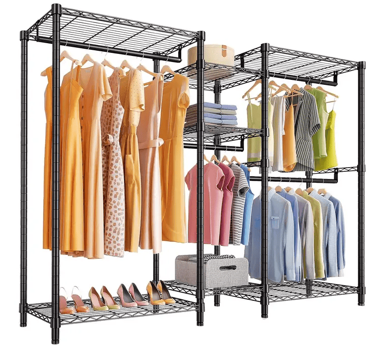 Freestanding Clothing Rack - Heavy Duty Metal (GZJ2953) – view 1