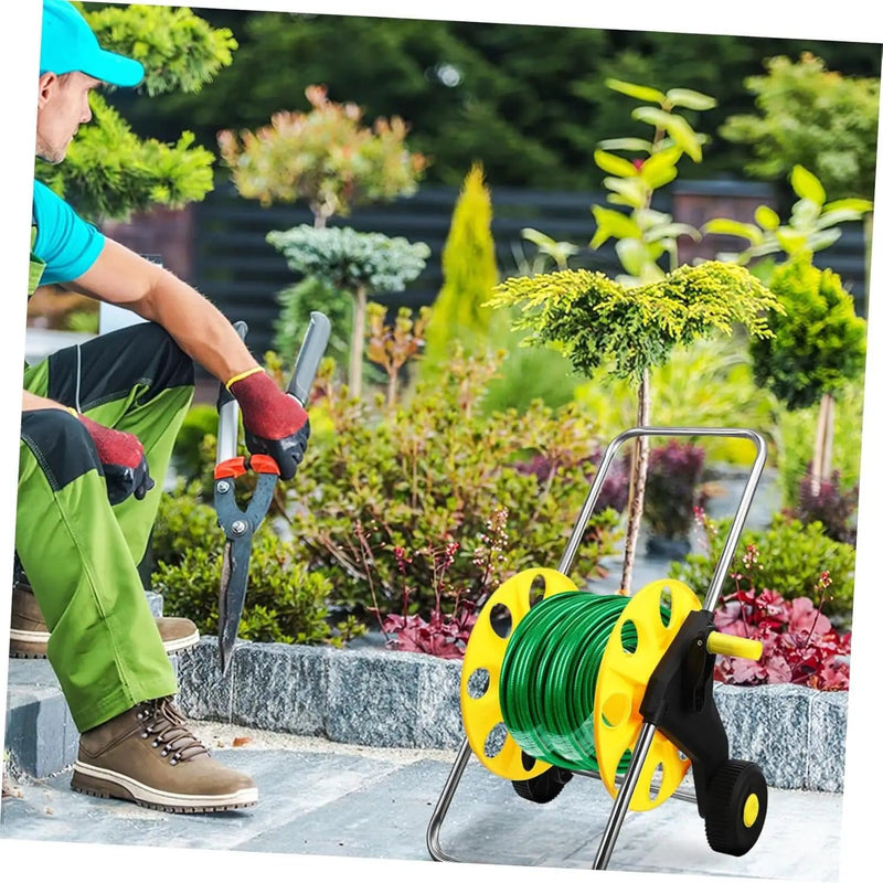 salelink.co.nz Unbranded Garden Hose Reel Cart Garden Hose Reel Cart | Action Outdoors NZ