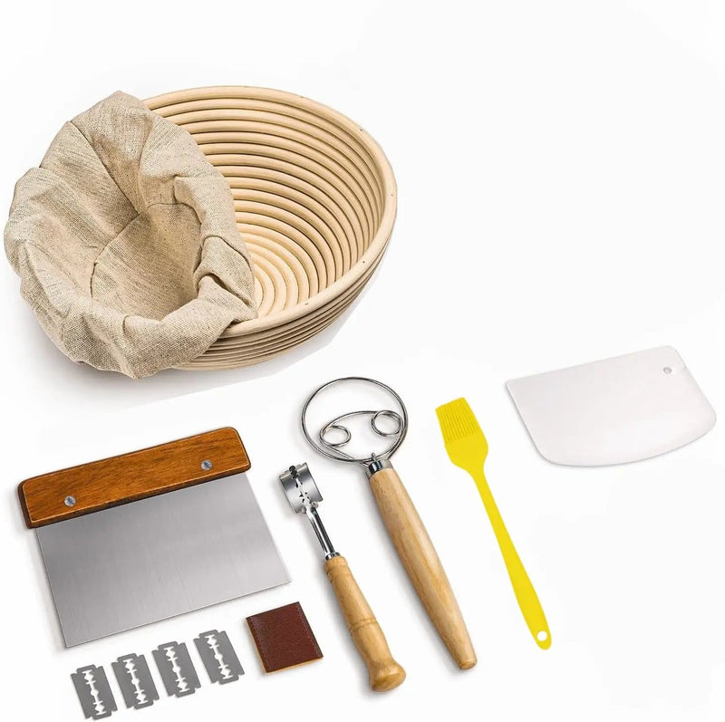salelink.co.nz Unbranded Bread Proofing Basket Set Bread Proofing Basket Set | Action Outdoors NZ
