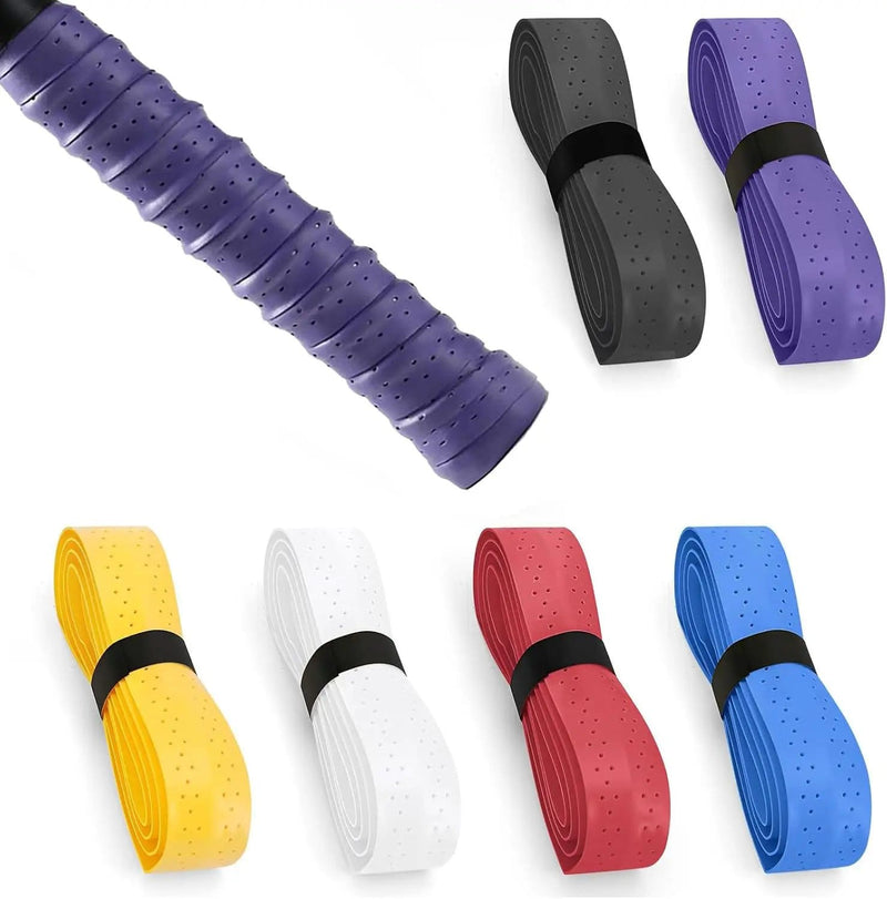salelink.co.nz Unbranded 6Pcs Tennis Racket Grip Tapes 6Pcs Tennis Racket Grip Tapes | Action Outdoors NZ