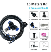 salelink.co.nz Unbranded 15M Outdoor Misting Cooling System 15M Outdoor Misting Cooling System (GZJ3166) | Action Outdoors NZ